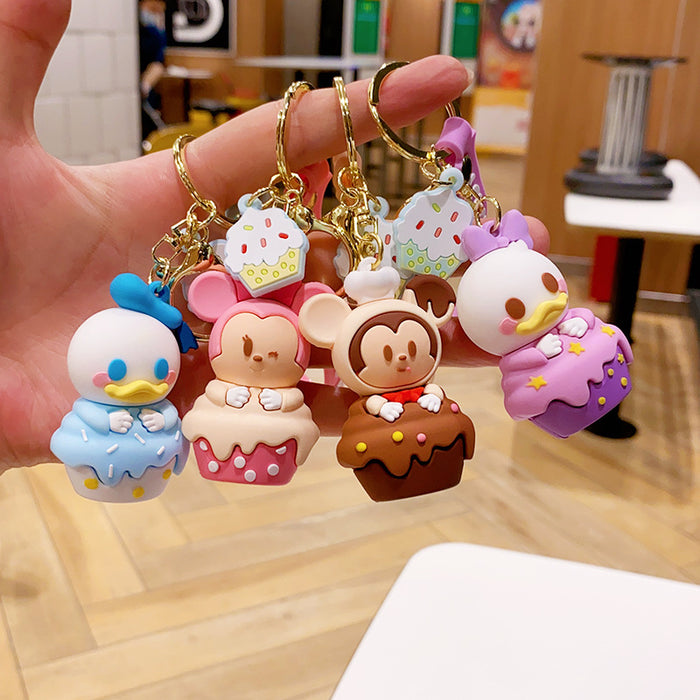 Wholesale PVC Cartoon Doll Keychain JDC-KC-NLu016