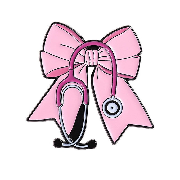 Wholesale Enamel Bow Flower Brooch Pin Set Cute Lapel Badge Party Jewelry Accessory
