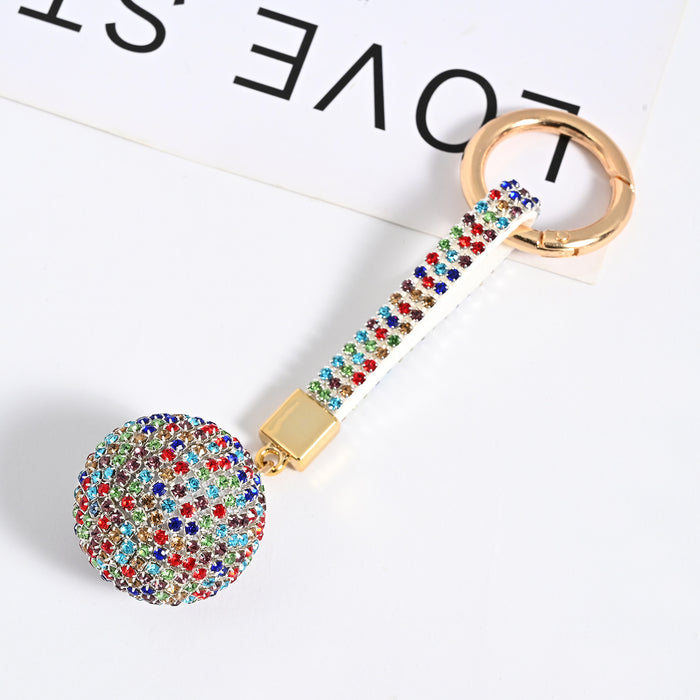 Wholesale claw chain spherical keychain backpack pendant car keychain pendant earphone case pendant