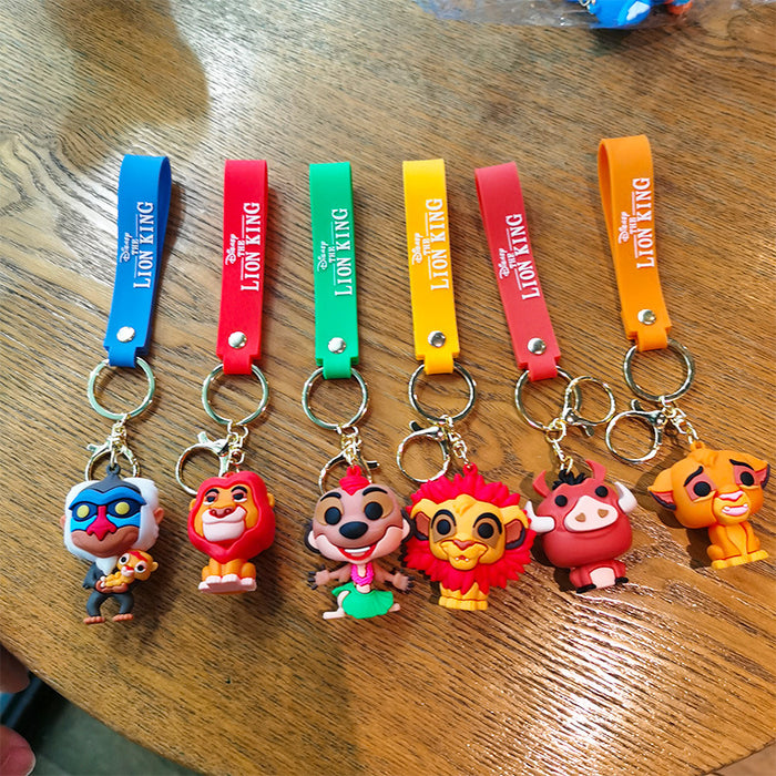 Wholesale Cartoon Doll 3D Rubber Keychain JDC-KC-Tingm061