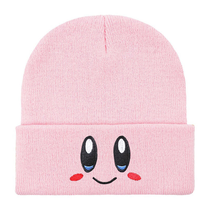 Wholesale Big Eyes Smiley Cartoon Cute Acrylic Wool Knitted Hat JDC-FH-Shengn003