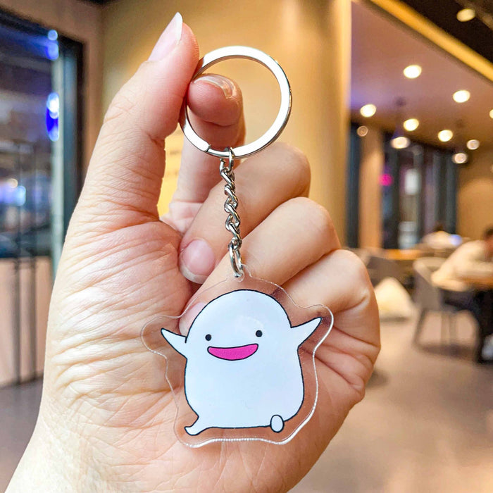 Wholesale Acrylic Cartoon Keychain JDC-KC-LeZi023