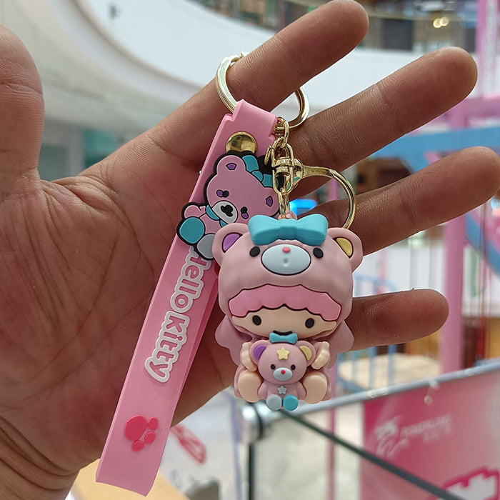 Wholesale PVC Cartoon Doll Keychain JDC-KC-KuangK021