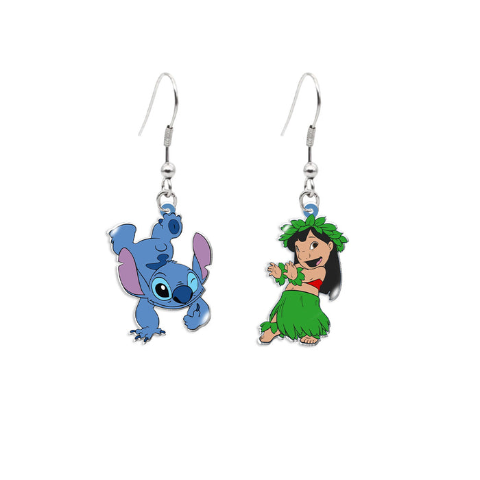 Wholesale Cartoon Acrylic Earrings JDC-ES-XiangL044