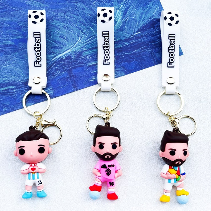 Wholesale Cartoon Doll PVC Keychain JDC-KC-ChuC022