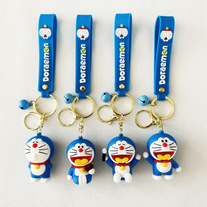 Wholesale Cute PVC Keychain Cartoon Bag Charm Car Key Accessory Gift