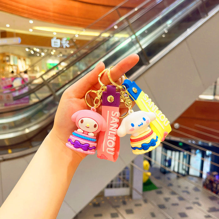 Wholesale Cartoon Doll Silicone Keychain JDC-KC-JuJi005