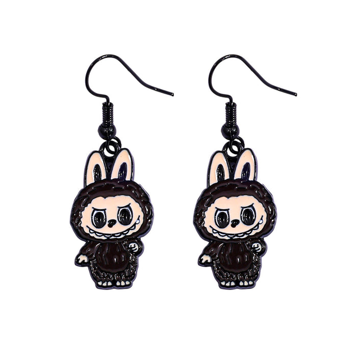Wholesale Personality Peripheral Cartoon Oil Drop Earrings Creative Accessories