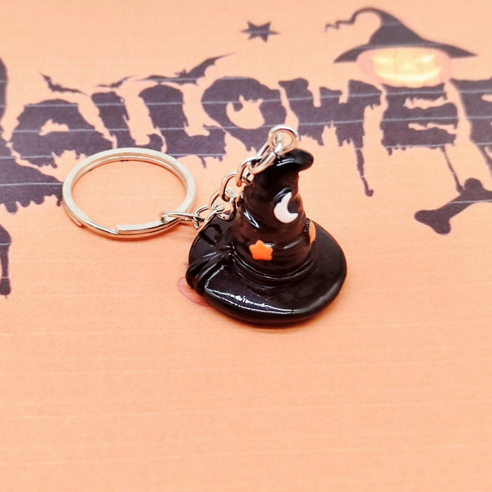 Wholesale 10PCS Halloween 3D Cartoon Resin Keychain JDC-KC-TYS017