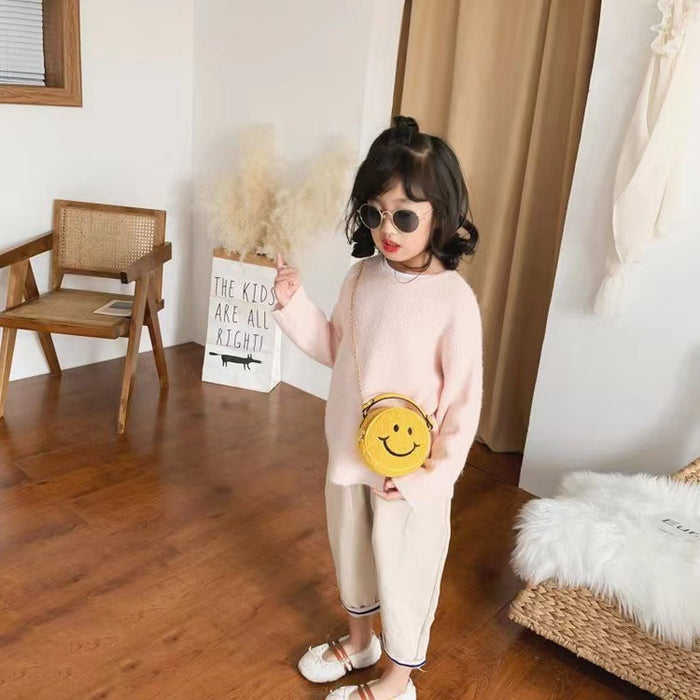 Wholesale Children's bag crossbody bag fashionable plush chain shoulder