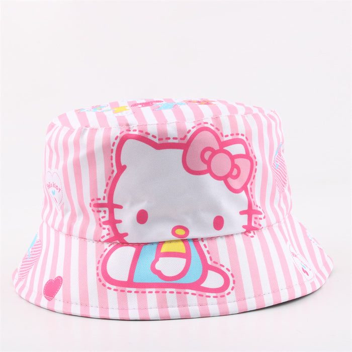 Wholesale  children' s hat cartoon animation baby fisherman hat summer sunshade sun hat