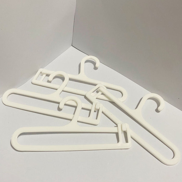 Wholesale Cotton Doll Clothes Hanger Mini Pantyhose Clothes Support Hanger Drying Rack Double-Layer Storage Rack