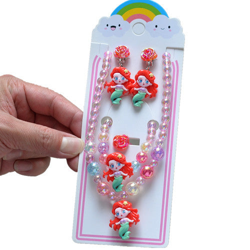 Wholesale Cartoon Princess Necklace