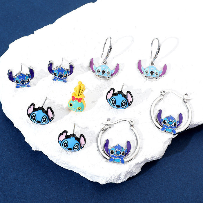 Wholesale Cartoon cute earrings studs ear accessories