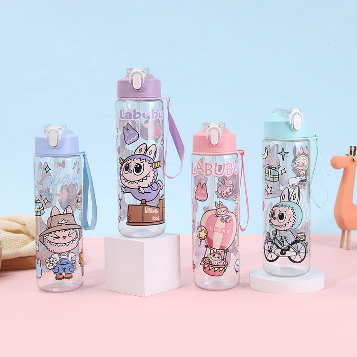 Wholesale Children' s Cartoon Straw Water Tumblers Cup