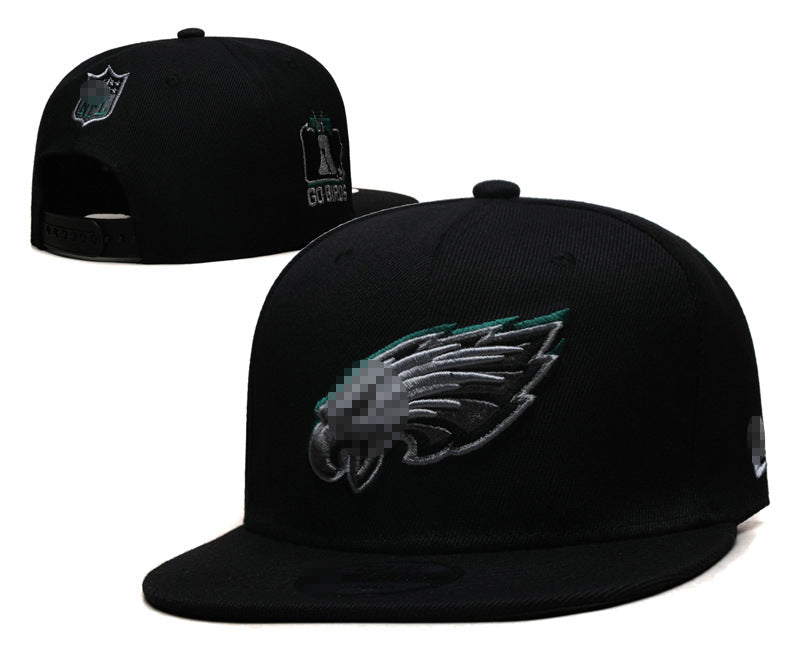 Wholesale Rugby cap for men and women,  hip-hop embroidered flat-brimmed hat,  outdoor sun protection hat