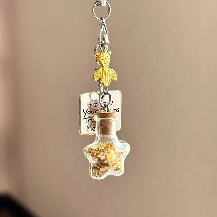 Wholesale star wishing bottle pendant original mobile phone pendant chain