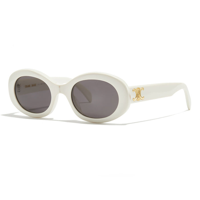 Wholesale Acrylic sunglasses with a high-end feel, popular European and American sunglasses, retro style sunglasses