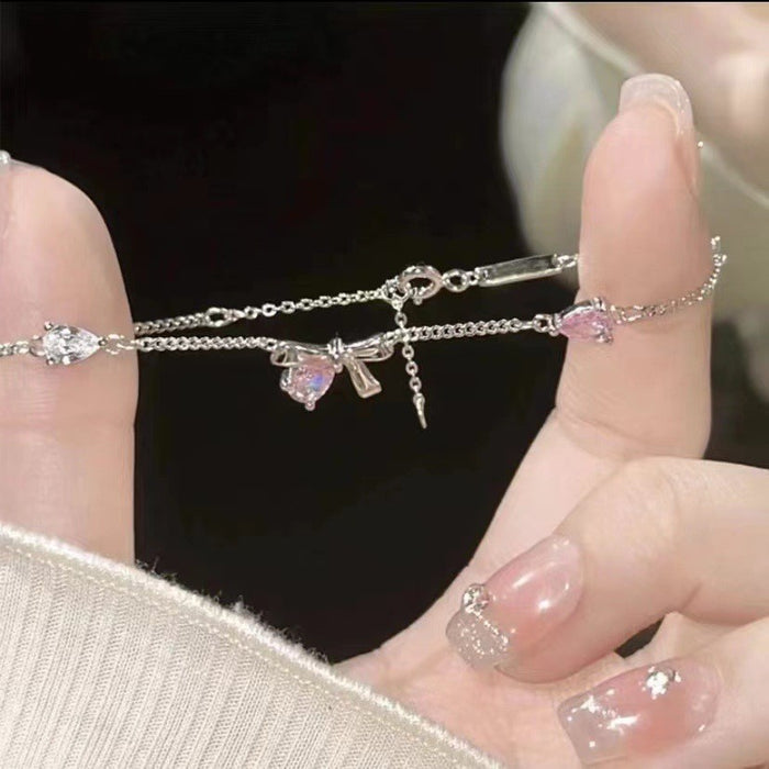 Wholesale Flower butterfly bracelet, light luxury temperament, high-end sense, niche design, versatile star bracelet