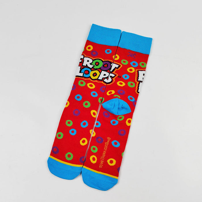 Wholesale Sock Cartoon trend sports anime medium socks JDC-SK-XiuZ008