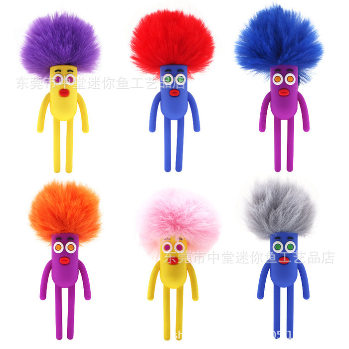 Wholesale New Keychain Pendant Sausage Pendant