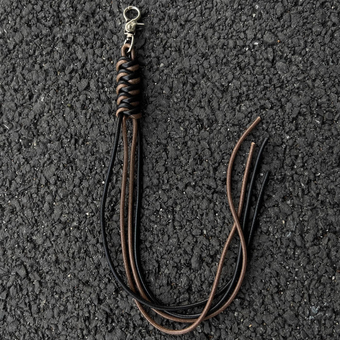 Wholesale Vintage handmade woven rope waist keychain hanging accessories creative dressing bag pendant
