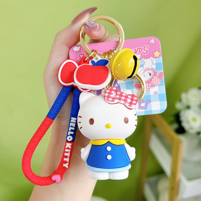 Wholesale Plaid Figure Keychain JDC-KC-YanG006