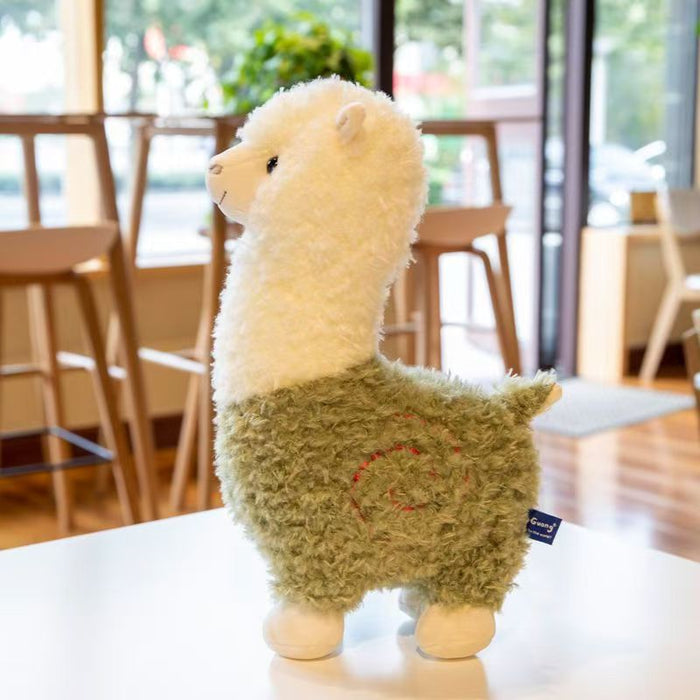 Wholesale  cute simulation alpaca plush toy doll claw machine doll pillow plush toy gift