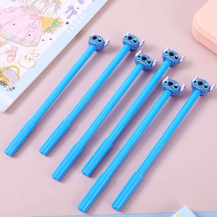 Wholesale Cartoon Silicone Doll Plastic Gel Pen JDC-PN-KuBei003