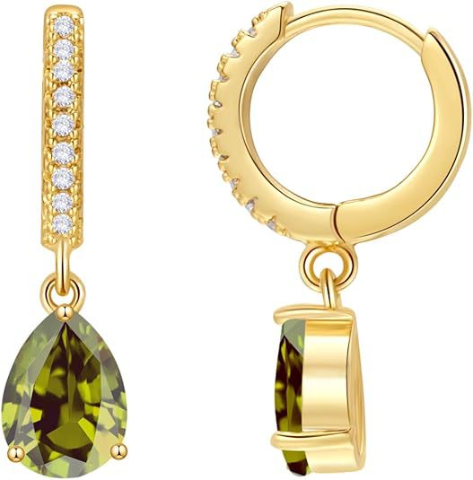Wholesale Earrings with simple zircon water droplet earrings and micro inlaid zircon earrings
