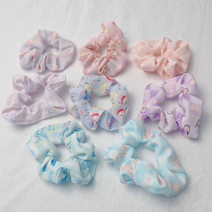 Wholesale Colorful Cartoon Cute Hair Scrunchies (S) (M) JDC-HS-ZiZ001