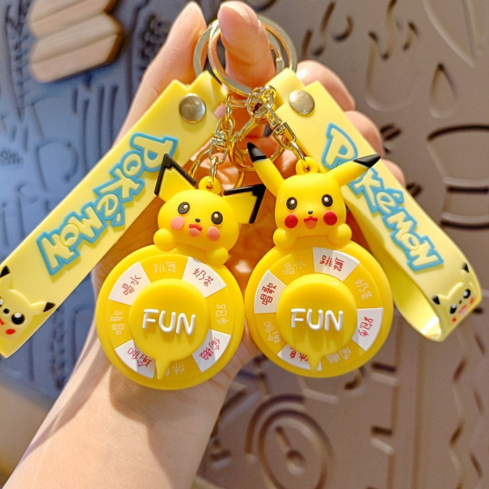 Wholesale Silicone Cartoon Doll Keychain JDC-KC-MingT195