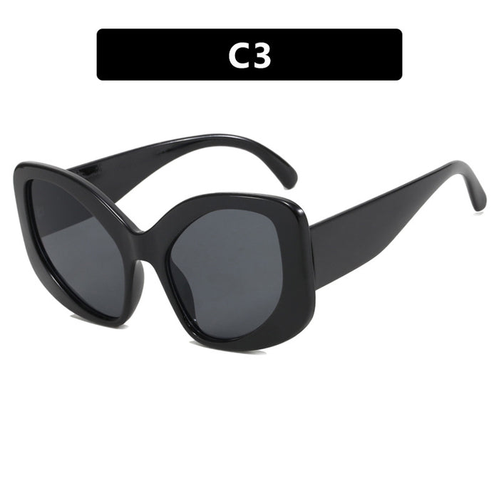 Wholesale Large Frame PC Sunglasses for Women JDC-SG-PLS152