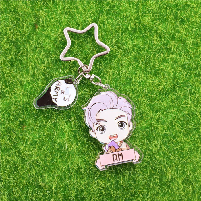 Wholesale Cartoon Acrylic Keychain JDC-KC-HanTian010