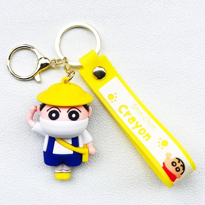 Wholesale PVC Cartoon Doll Keychain JDC-KC-WuYi148