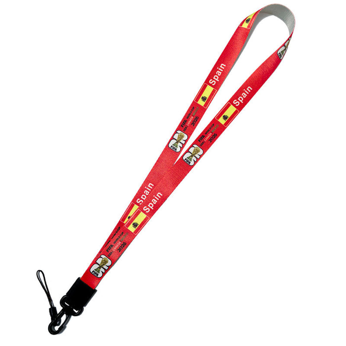 Wholesale 10pcs World Cup National Team Phone Id Lanyard Keychain