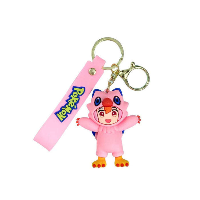 Wholesale PVC Cartoon Doll Keychain JDC-KC-BaoDou005