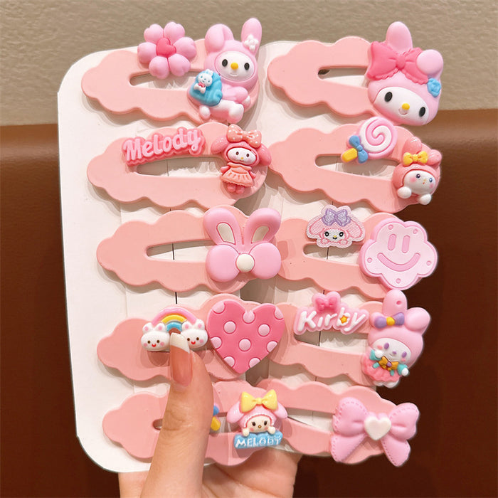 Wholesale Cute cartoon children' s hair clips bobby pins
