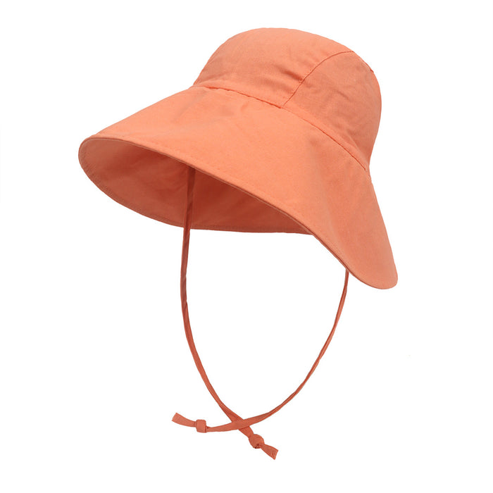 Wholesale Children's Cotton and Linen Breathable Sun Protection Hat JDC-FH-YunSen003