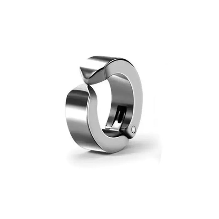 Wholesale High end earrings with frosted ear bone clips, fashionable and personalized temperament