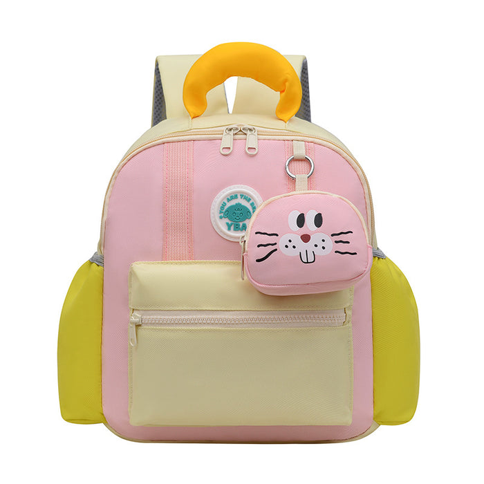 Wholesale Medium and Large small size Kindergarten Backpack Nylon Lightweight Schoolbag Boys' Universal Bag Clove Style Children's Bag
