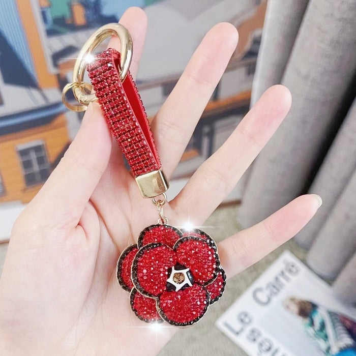 Wholesale Diamond Keychain Cute Cartoon Pendant JDC-KC-NaiLi001