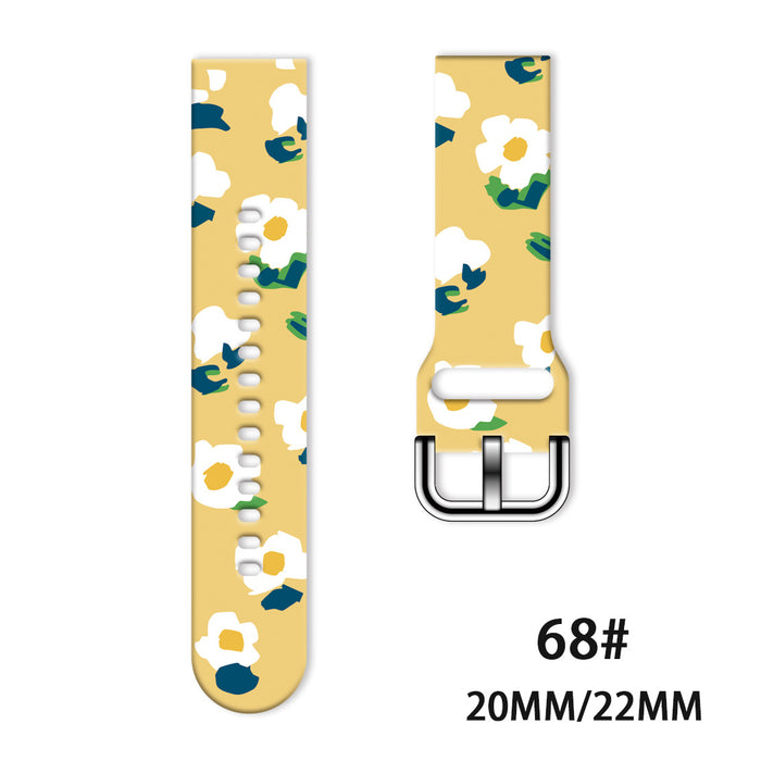 Wholesale Printed Tpu Watch Strap Wrist Strap JDC-WD-NuoQi052