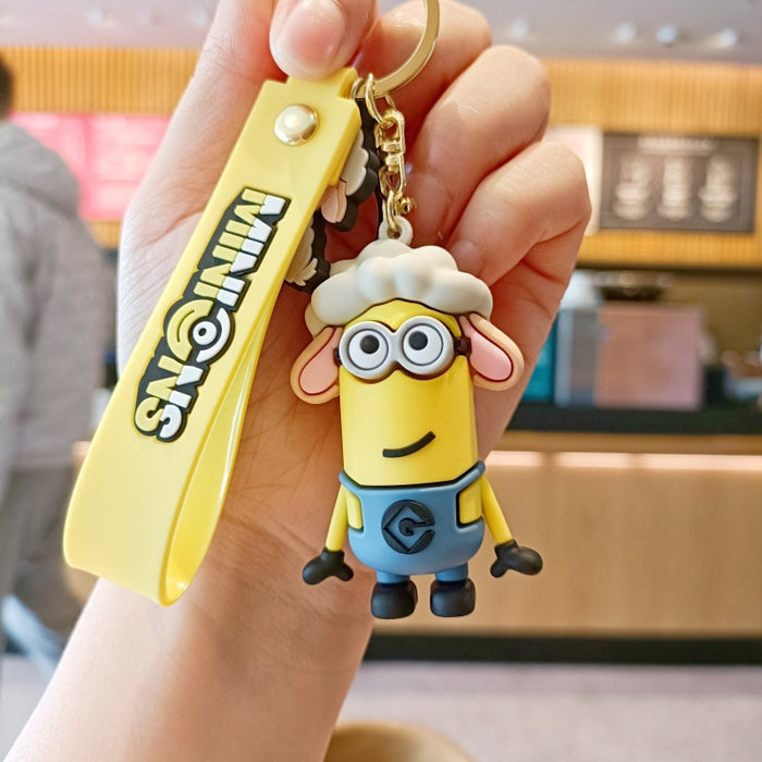 Wholesale Metal Keychain Cartoon Zodiac Design Student Gift Key Ring Accessory MOQ≥2