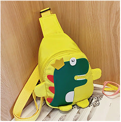 Wholesale Cartoon children's bag dinosaur children's chest bag cute girl backpack boy baby diagonal bag