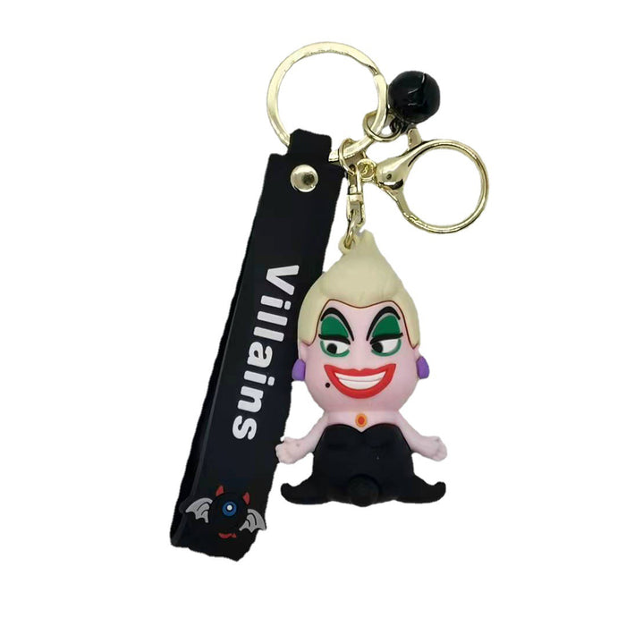 Wholesale Cartoon Doll Silicone Keychain JDC-KC-JuShu046