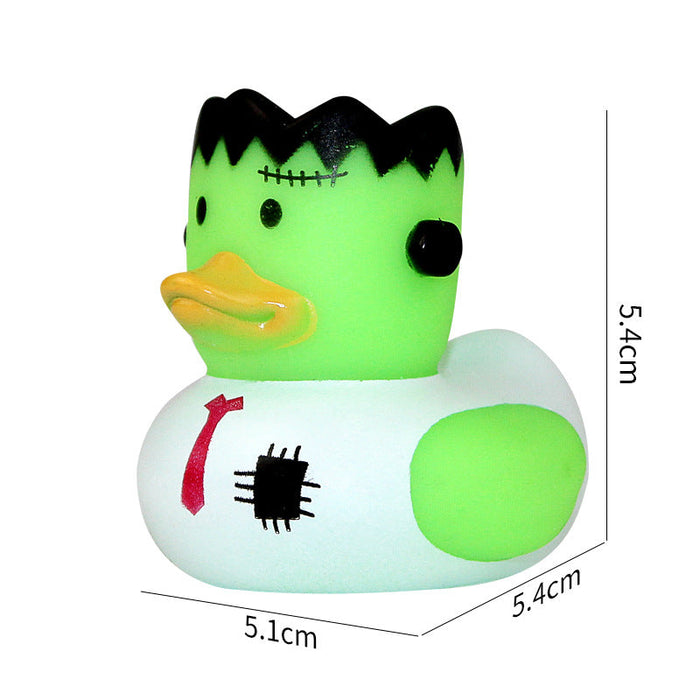 Wholesale Creative duck toy pinch sound baby bath toy