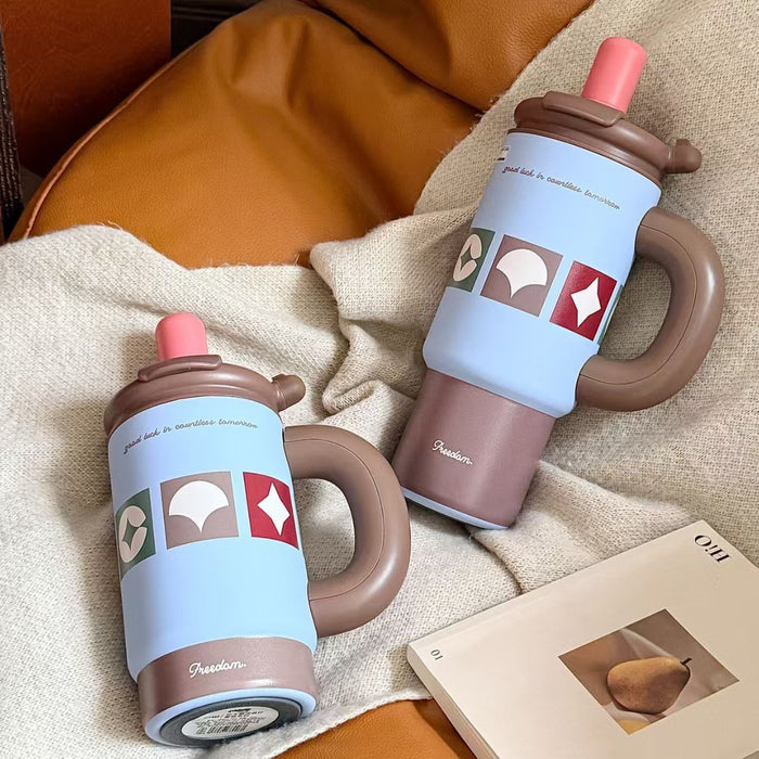 Wholesale Tumbler ice bullies cup Straw cup 316 stainless steel water bottle