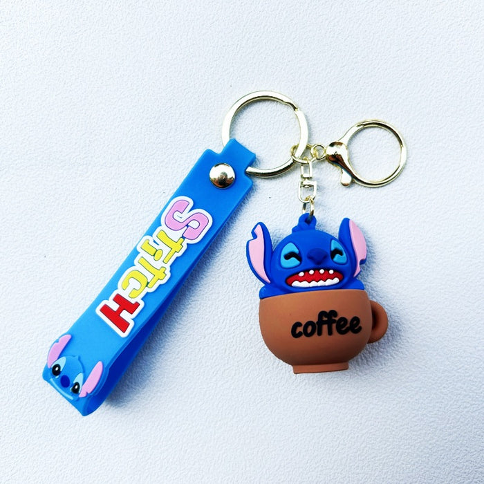 Wholesale PVC Cartoon Doll Keychain JDC-KC-WuYi180