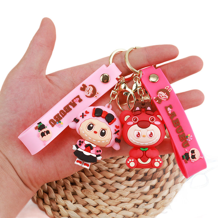 Wholesale Cartoon Transformation Keychain Bag Charm